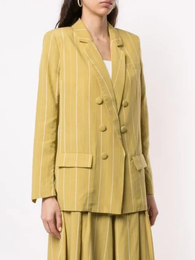 Shop Atoir Always Ascending Blazer In Yellow