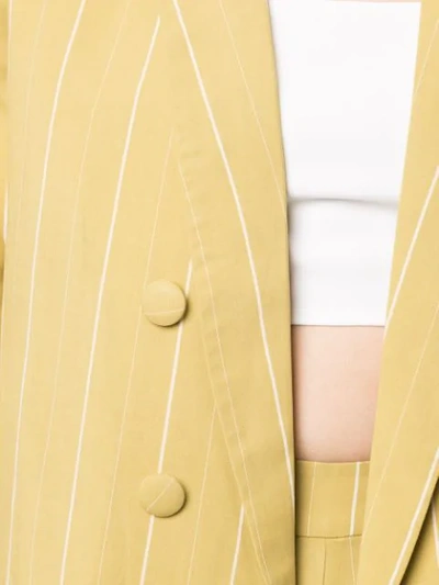 Shop Atoir Always Ascending Blazer In Yellow