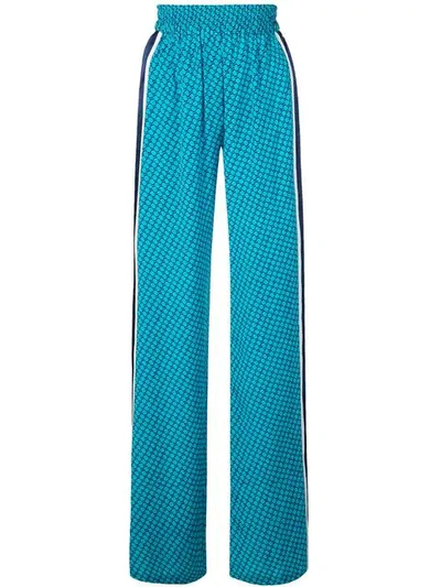Shop Alexis Melva Trousers In Blue