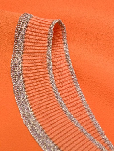 Shop Antonelli Glitter Detail Blouse - Orange