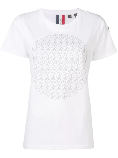 Shop Rossignol Logo Moon T-shirt In White