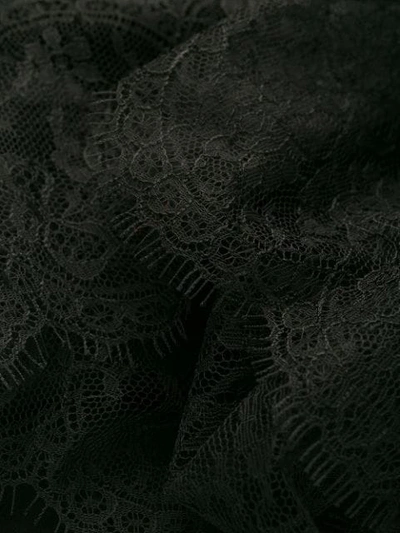 GIVENCHY 蕾丝细节罩衫 - 黑色