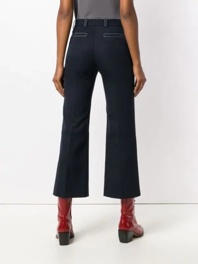 Shop Chloé Tailored Culottes In Blue