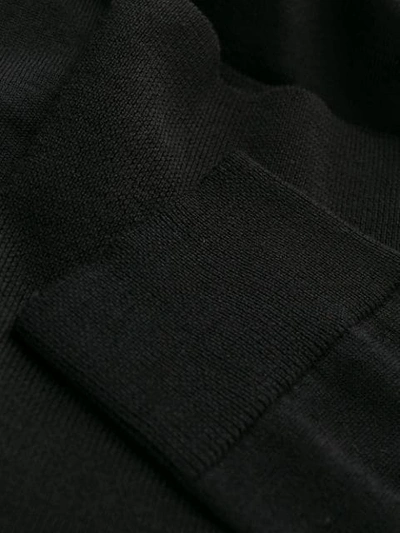 Shop N°21 Cut-out Turtleneck Sweater In Black