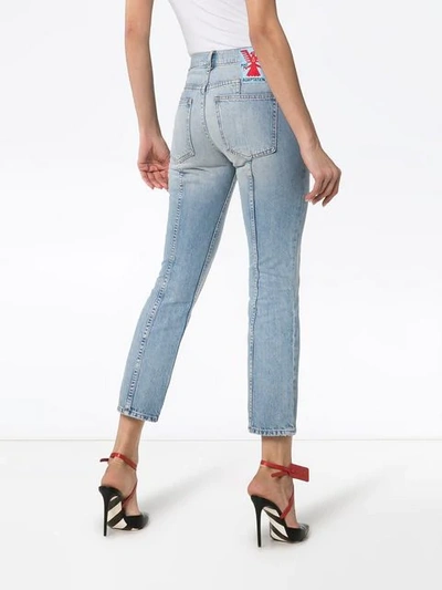ADAPTATION RIDER CROPPED SKINNY JEANS 