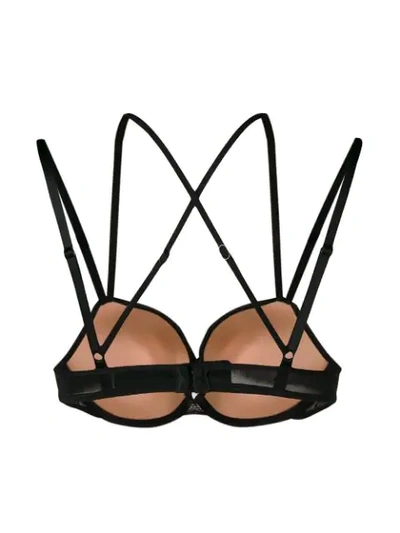 Shop Marlies Dekkers Dare To Be Push-up Bra In Black And Sand