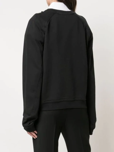 Shop Haider Ackermann I'm Your Man Sweatshirt In Black