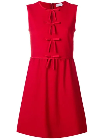 Shop Red Valentino Bow Detail Dress