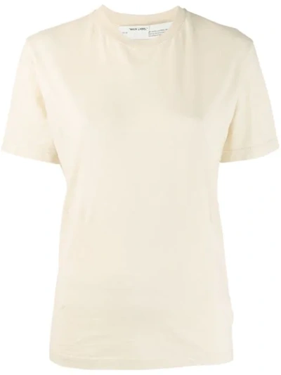 Shop Off-white Tone-on-tone Logo Print T-shirt In Neutrals