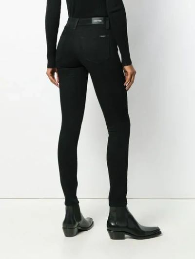 Shop Calvin Klein Skinny Jeans In 916 Black
