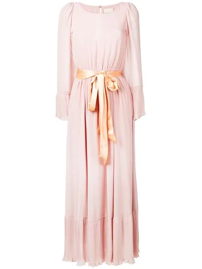 Shop Aniye By Long Belted Dress - Pink