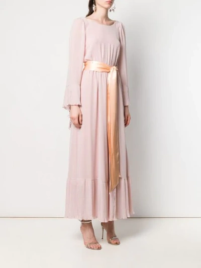 Shop Aniye By Long Belted Dress - Pink