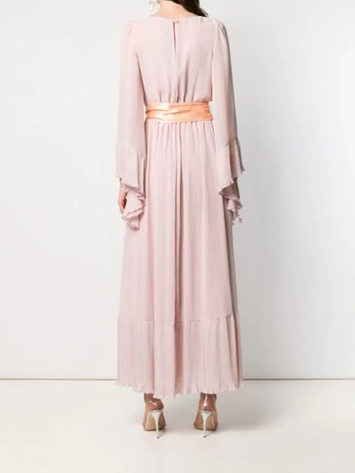 Shop Aniye By Long Belted Dress - Pink