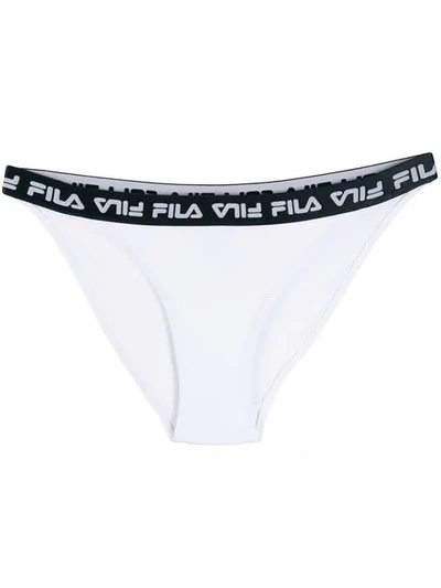 Shop Fila Logo Bikini - White