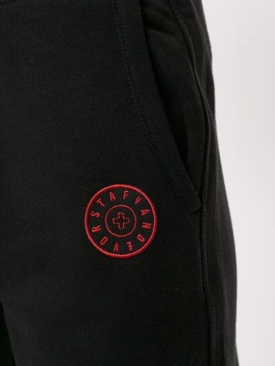 Shop A.f.vandevorst Logo Joggers In Black