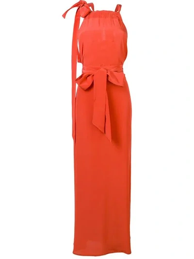 Camille Maxi Dress In Orange