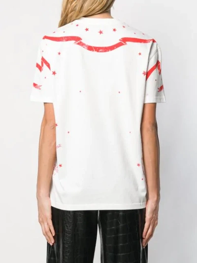 Shop Givenchy Astrology Print T In White
