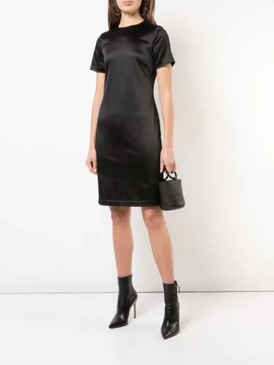 Shop Cynthia Rowley Lake Shore Mini Dress In Black
