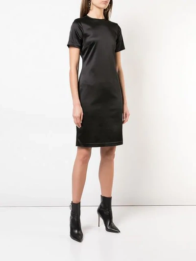 Shop Cynthia Rowley Lake Shore Mini Dress In Black