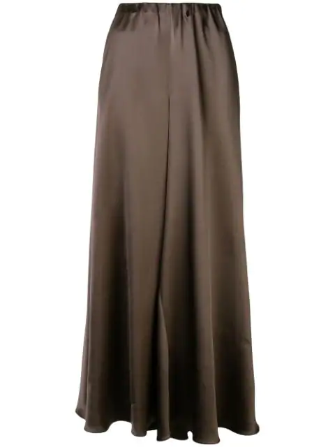 Peter Cohen Wide Palazzo Trousers In Brown | ModeSens