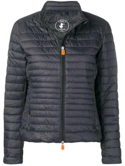 Shop Save The Duck Short Padded Jacket In Black