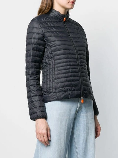 Shop Save The Duck Short Padded Jacket In Black