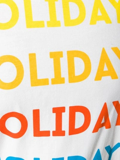 Shop Chinti & Parker Holiday T-shirt In White