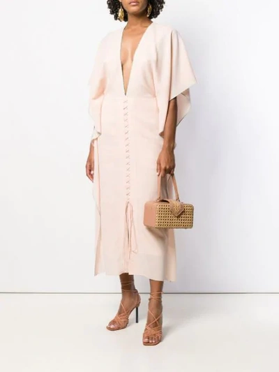 Shop Roland Mouret Adamson Dress In Pink