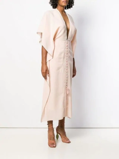 Shop Roland Mouret Adamson Dress In Pink