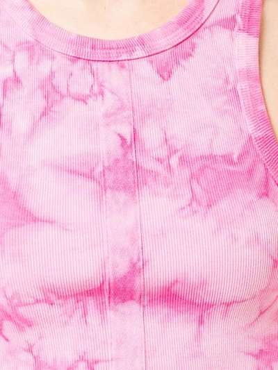 Shop Proenza Schouler Pswl Tie Dye Tank In Pink