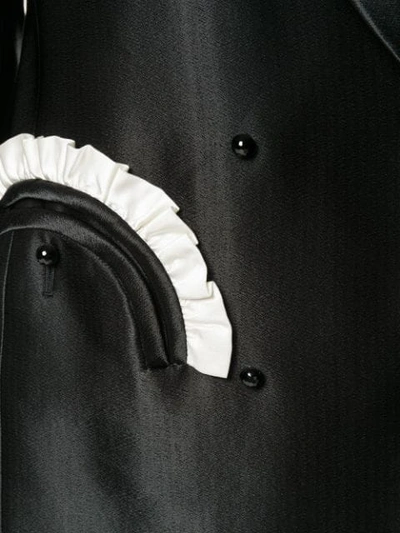 Shop Blazé Milano Double Breasted Blazer - Black