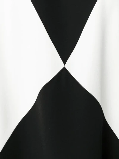 Shop Givenchy Scarf Collar Dress In Black