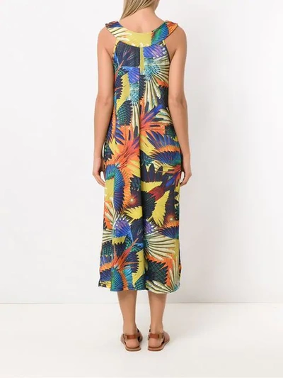 Shop Lygia & Nanny Printed Manati Dress In Multicolour