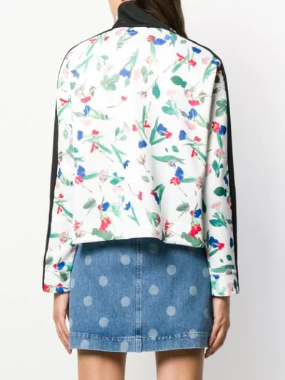 Shop Adidas Originals Allover Print Track Jacket In Multy