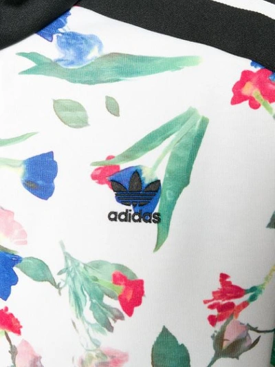 Shop Adidas Originals Allover Print Track Jacket In Multy