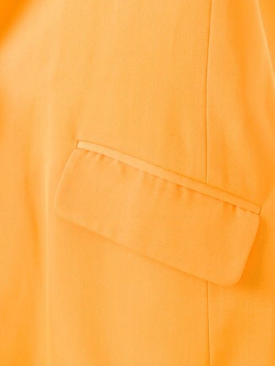 Shop House Of Holland Tailored Blazer In Orange
