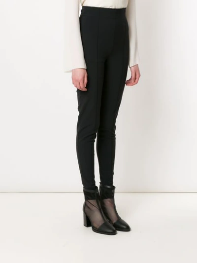 Shop Gloria Coelho High Waist Leggings In Black