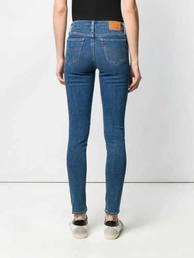 Shop Levi's 711 Skinny Jeans In Blue