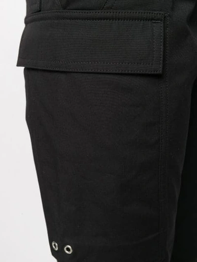 RICK OWENS 工装运动裤 - 黑色