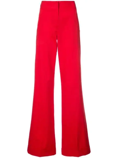 Shop Derek Lam Wide Cuff Trouser - Red