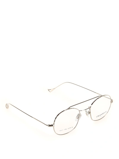 Shop Eyepetizer Luis Silver-tone Metal Glasses