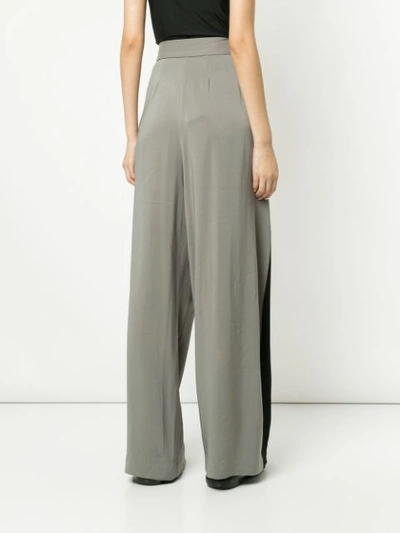 Shop Taylor Attained High Rise Trousers In Grey