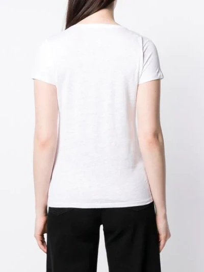 Shop Majestic Casual Round Neck T In White