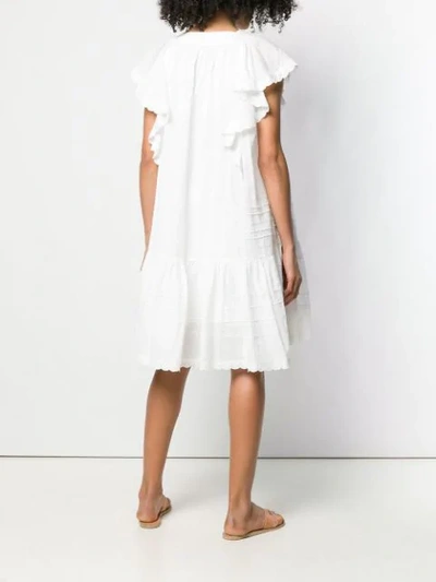 Shop Temperley London Beaux Dress In White