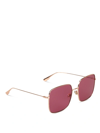 Shop Dior Stellaire1  Sunglasses In Gold