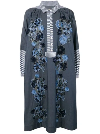 Shop Antonio Marras Yukko Dress In Blue