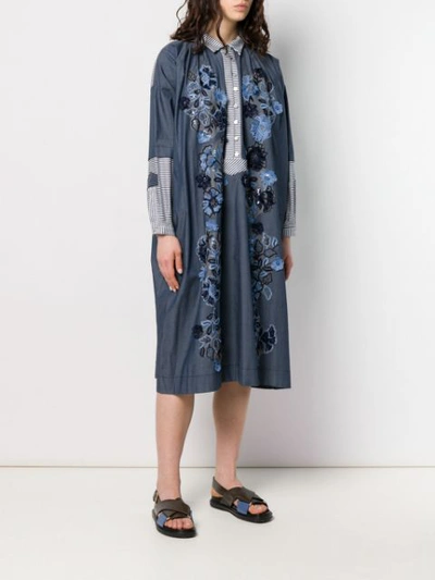 Shop Antonio Marras Yukko Dress In Blue