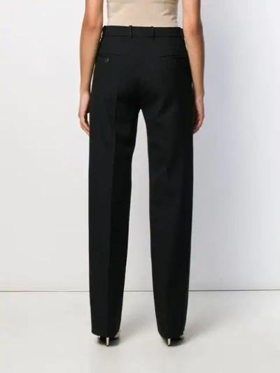 Shop Y/project Slash Detail Trousers In Black