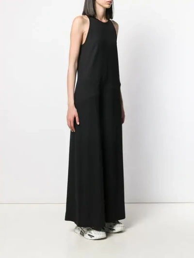 Shop Mm6 Maison Margiela Sleeveless Maxi Dress In 900 Black