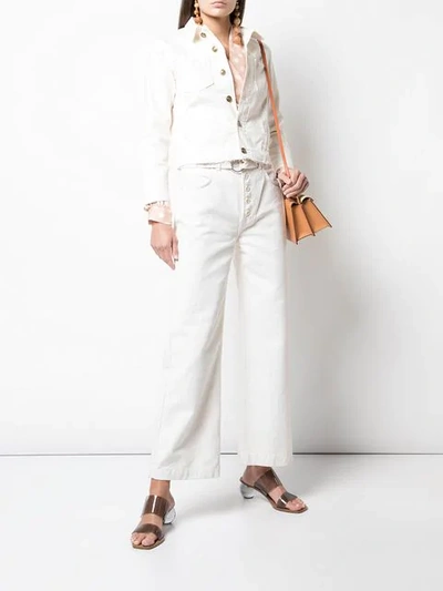 L Agence Janelle Jacket In White